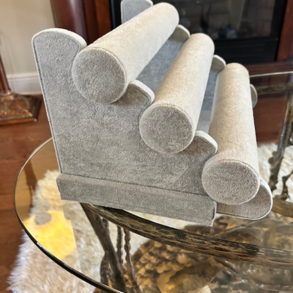 3-Tier Velvet Bracelet Watch Bangle Holder Display stand - Picture 2 of 6